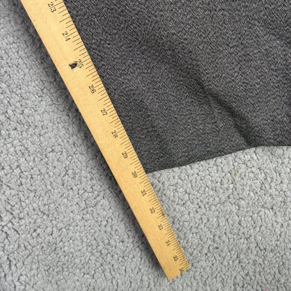 Banana Republic Pants Mens 36x32 Gray Herringbone Mason Athletic Fit Tapered NWT
